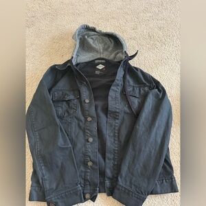Dravus Dark Gray Hooded Jacket